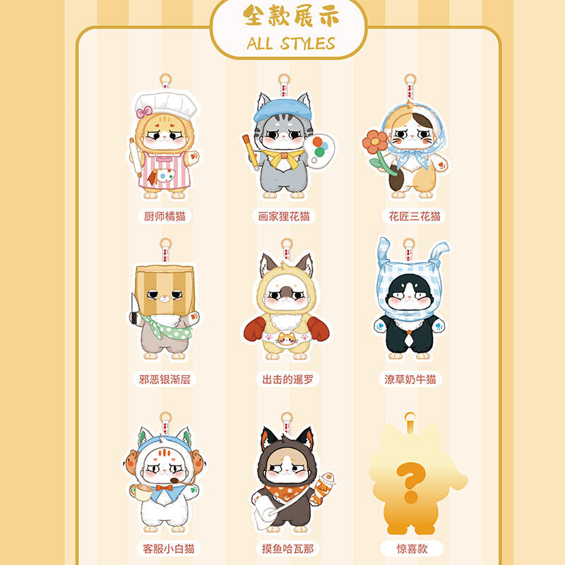 【Meow King's】Office Worker Chronicles  Plush Blind Box