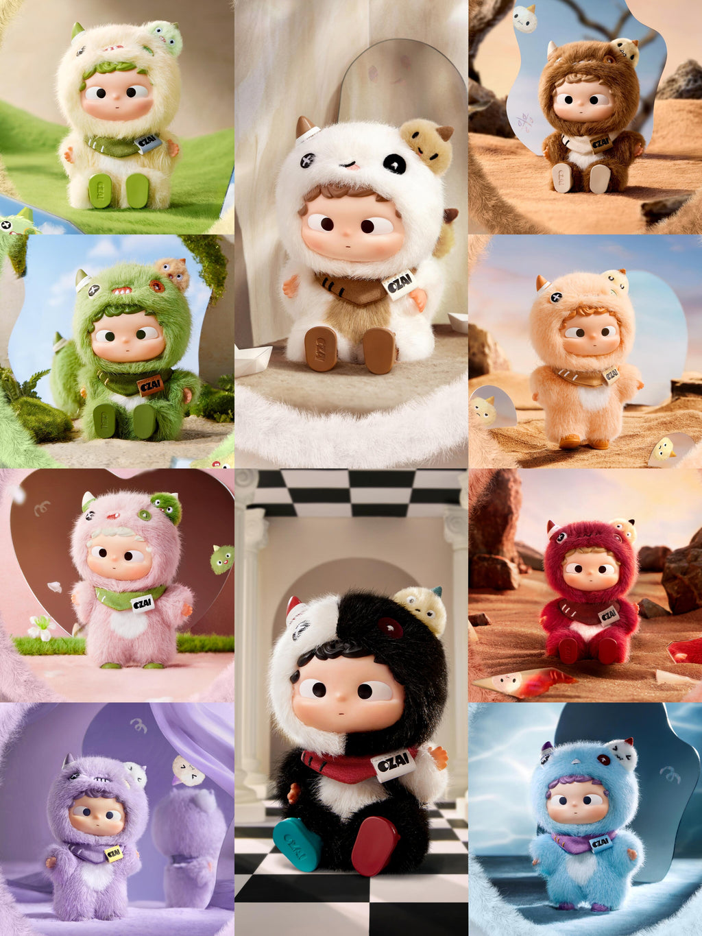 【OZAI】Emotional Prism Series Plush Blind Box