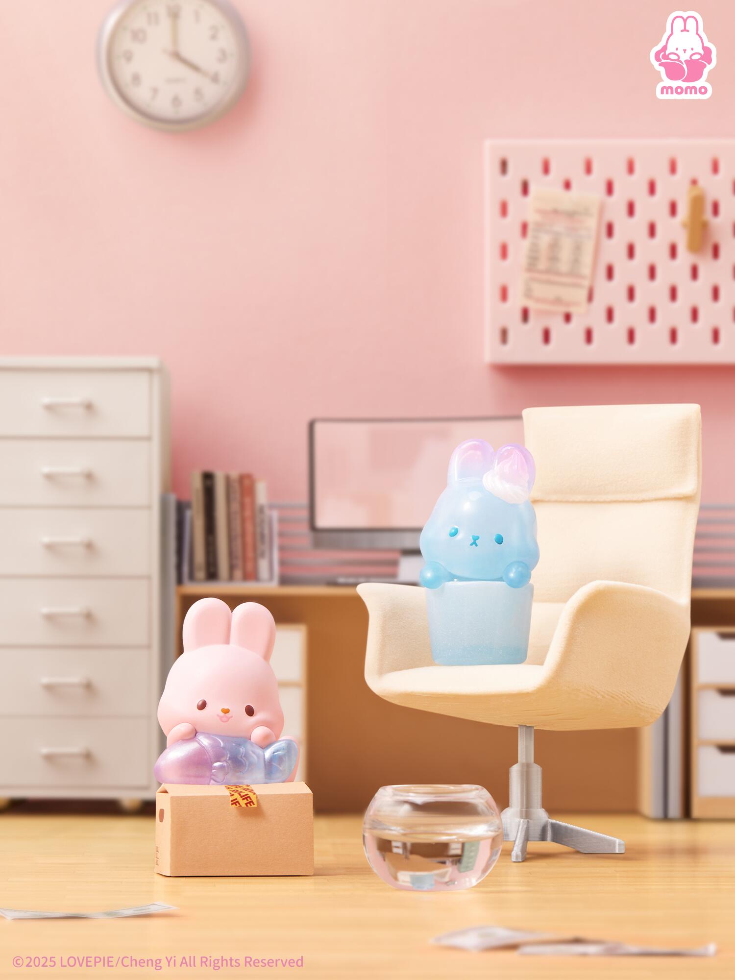 【MOMO BUNNY】24H Life Diary series Blind Box