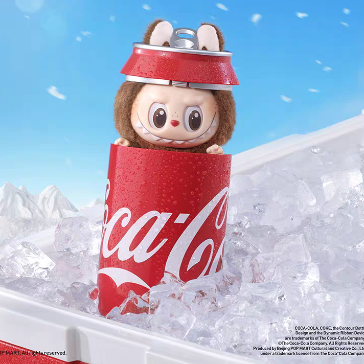 【LABUBU】The Monster LABUBU COCA-COLA Series-Vinyl Face Blind Box